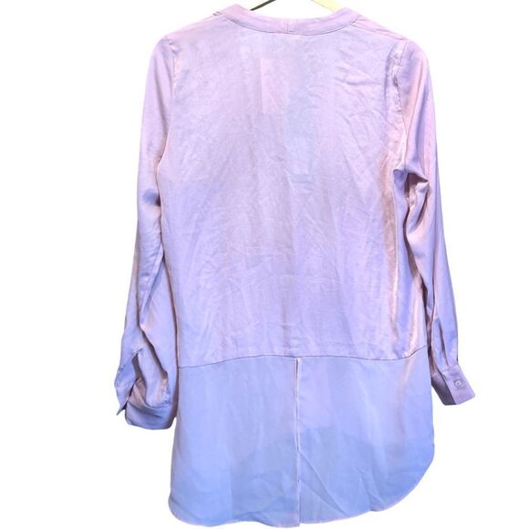 Renuar  Women’s Mauve Long Sleeve Airflow Blouse. Size Small.  NWT - Picture 11 of 11
